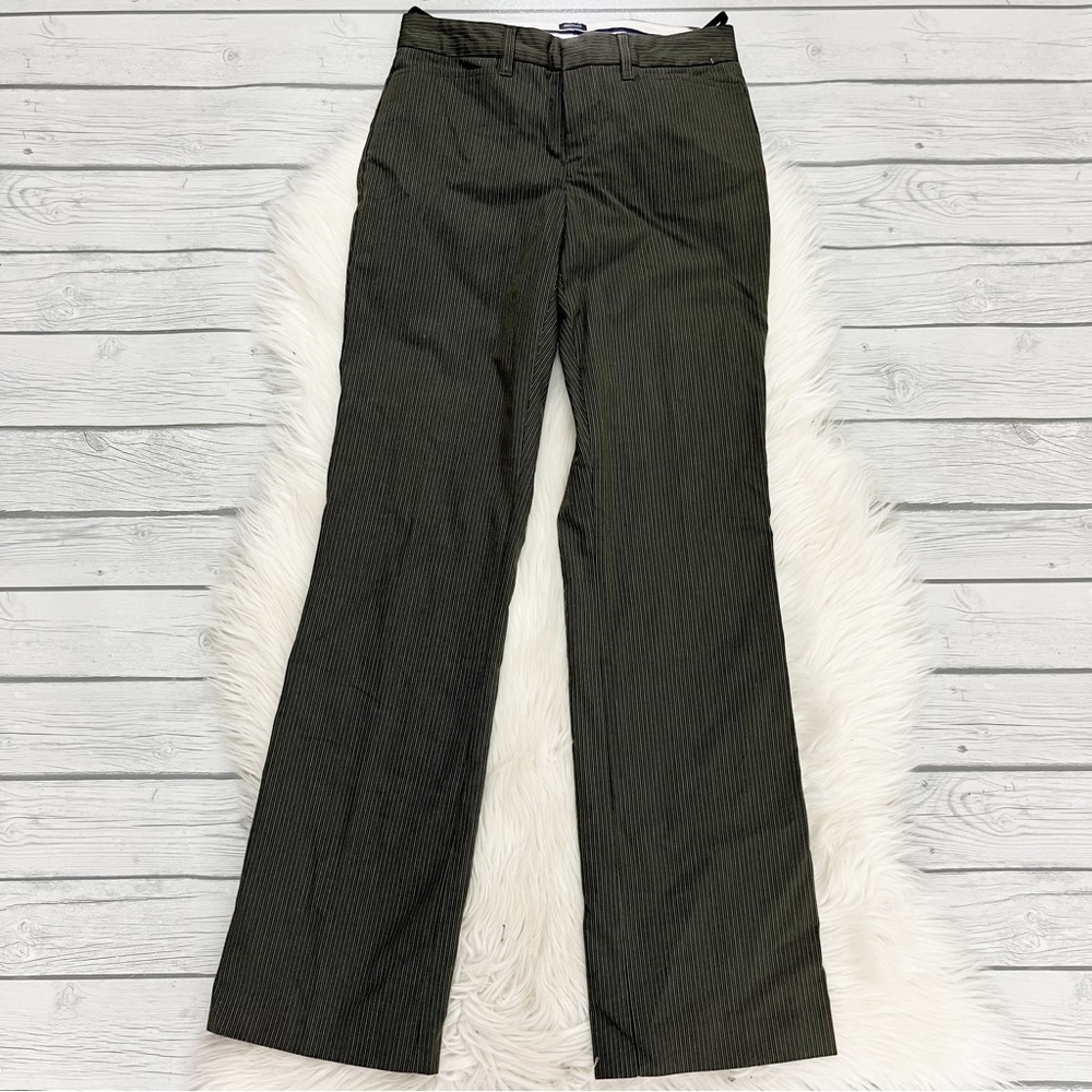 GAP Classic Fit Bootcut Pinstripe Pants